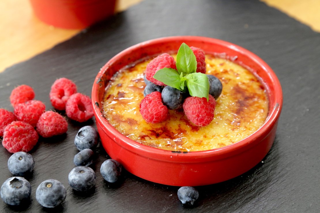 Crème brûlée végane