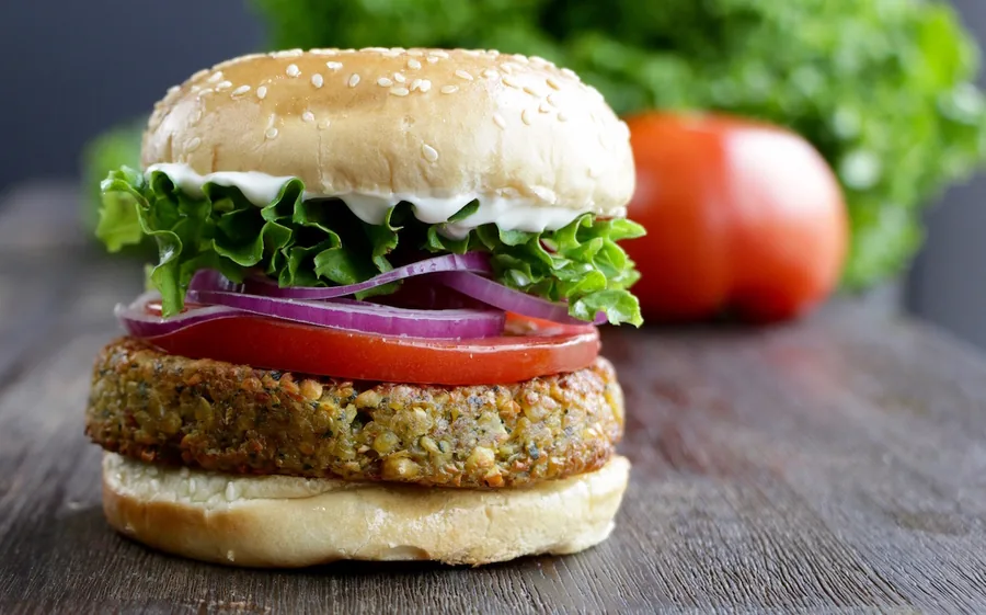 Burger de falafel