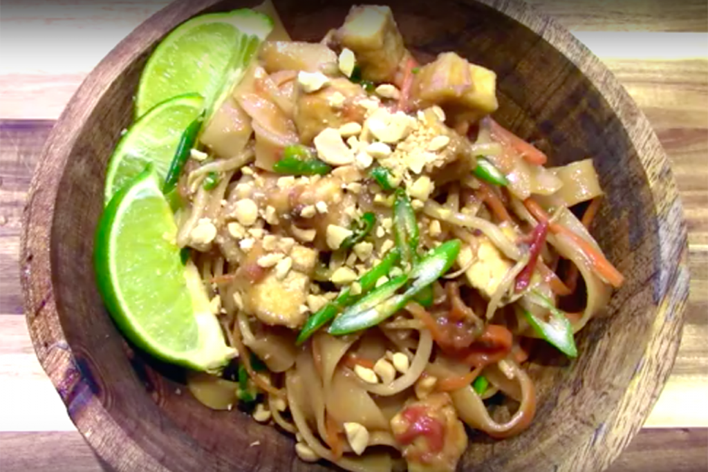 Ensemble sauce de cuisson & nouilles de riz Pad Thai 3 étapes