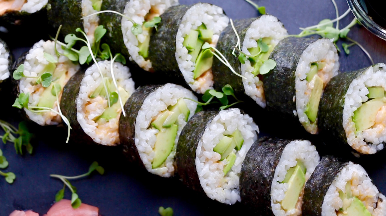 vegan sushi