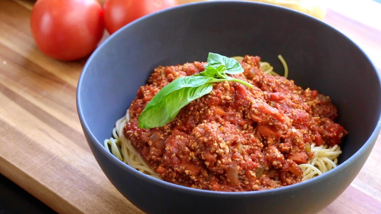 Vegan spaghetti sauce - La cuisine De Jean-Philippe