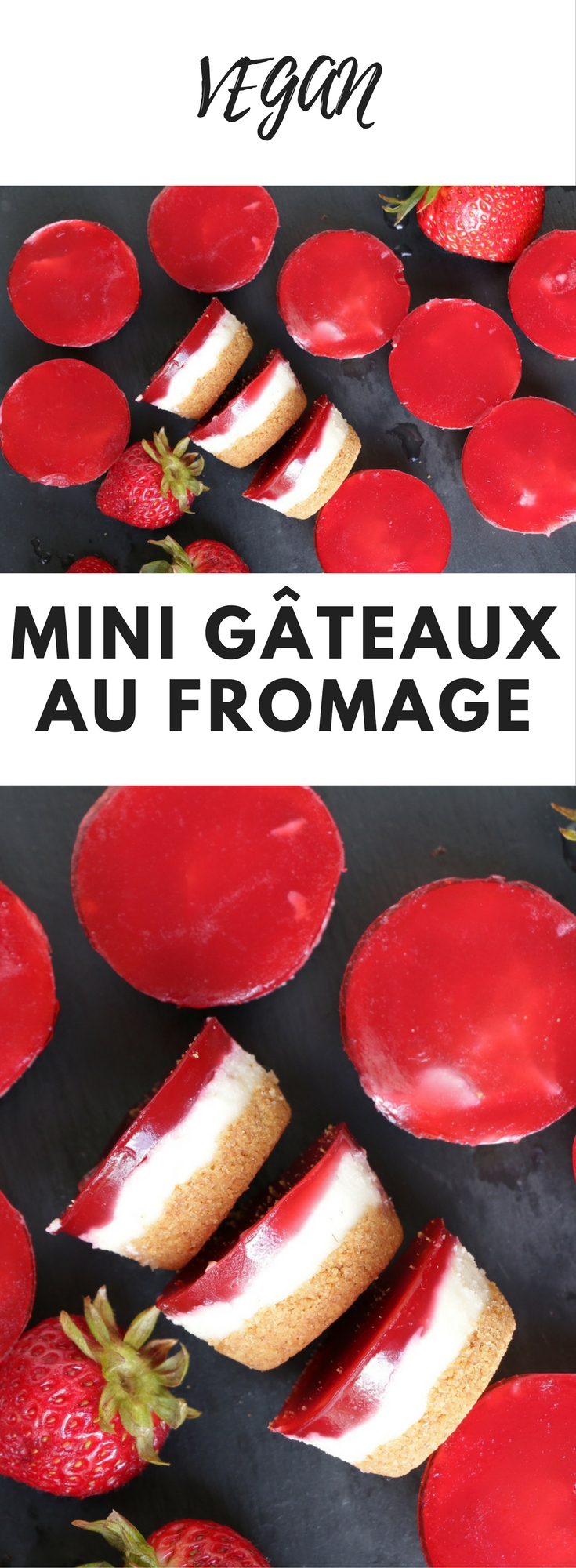 Mini Gâteaux au fromage vegan - La cuisine De Jean-Philippe