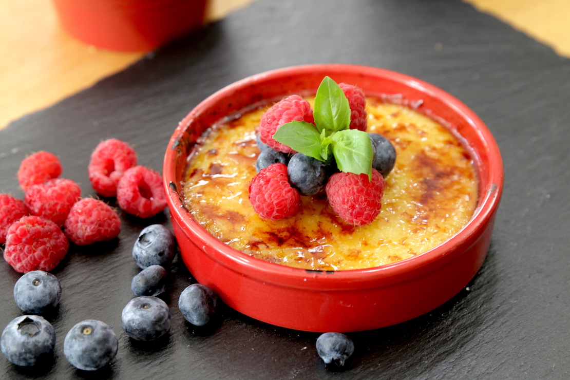 Vegan Crème Brûlée - The Buddhist Chef