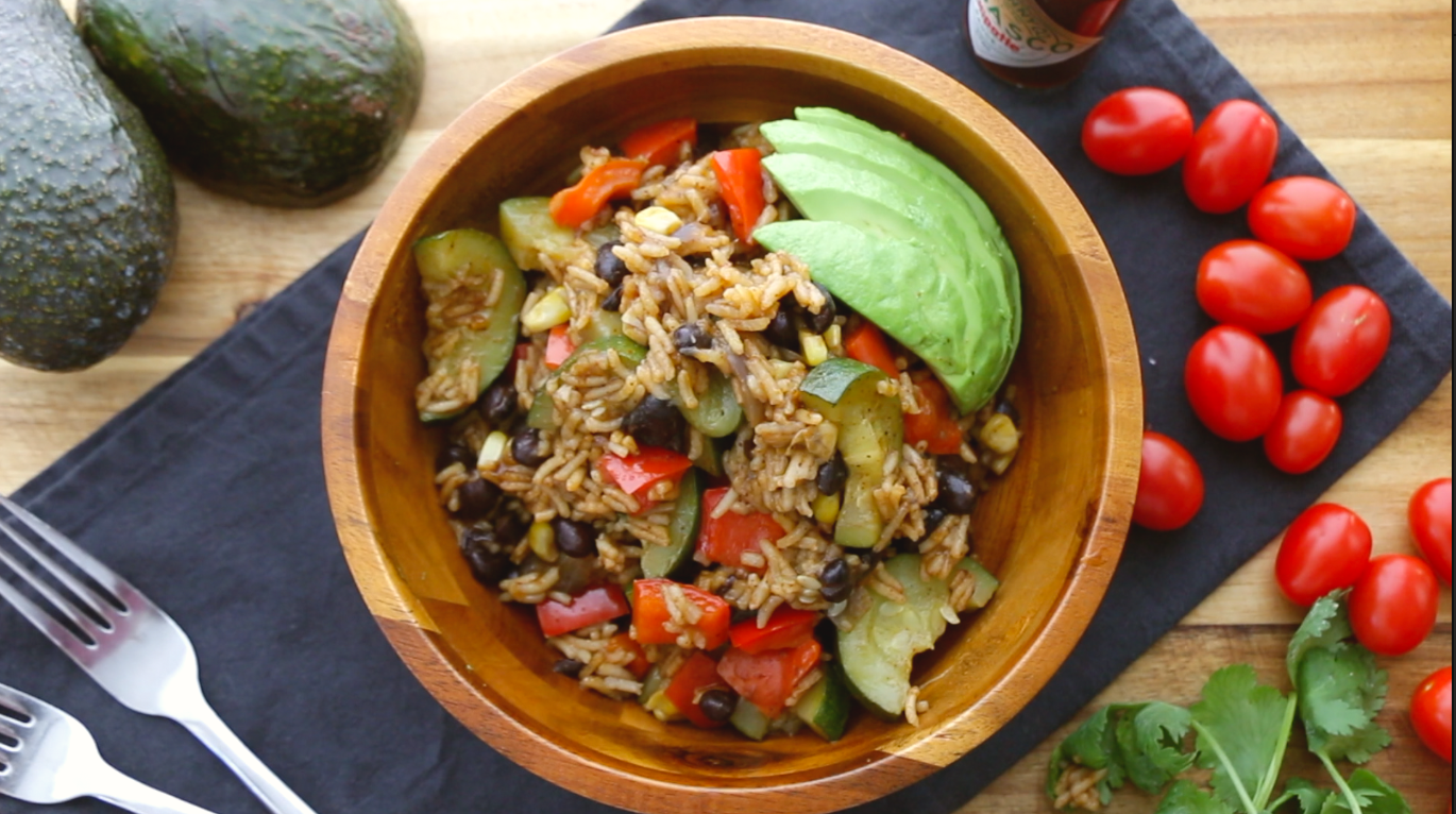 Recette riz complet à la mexicaine bio - Jardin BiO étic