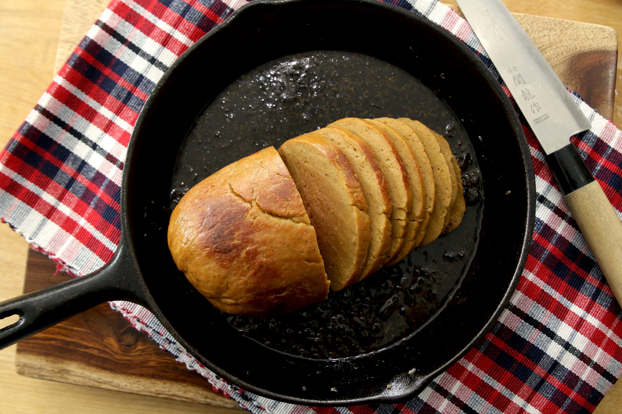 Jambon de seitan à l'érable
