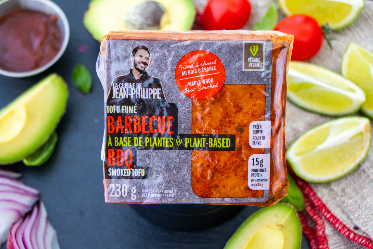 Guédille au tofu fumé BBQ de La Cuisine de JeanPhilippe La cuisine De JeanPhilippe