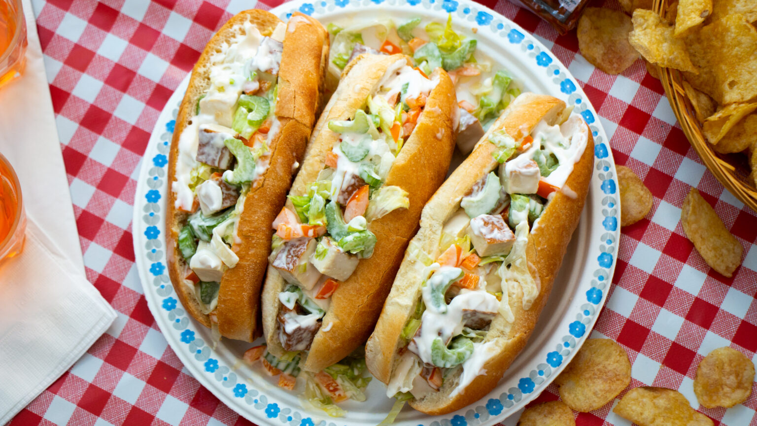 Guédille au tofu fumé BBQ de La Cuisine de JeanPhilippe La cuisine