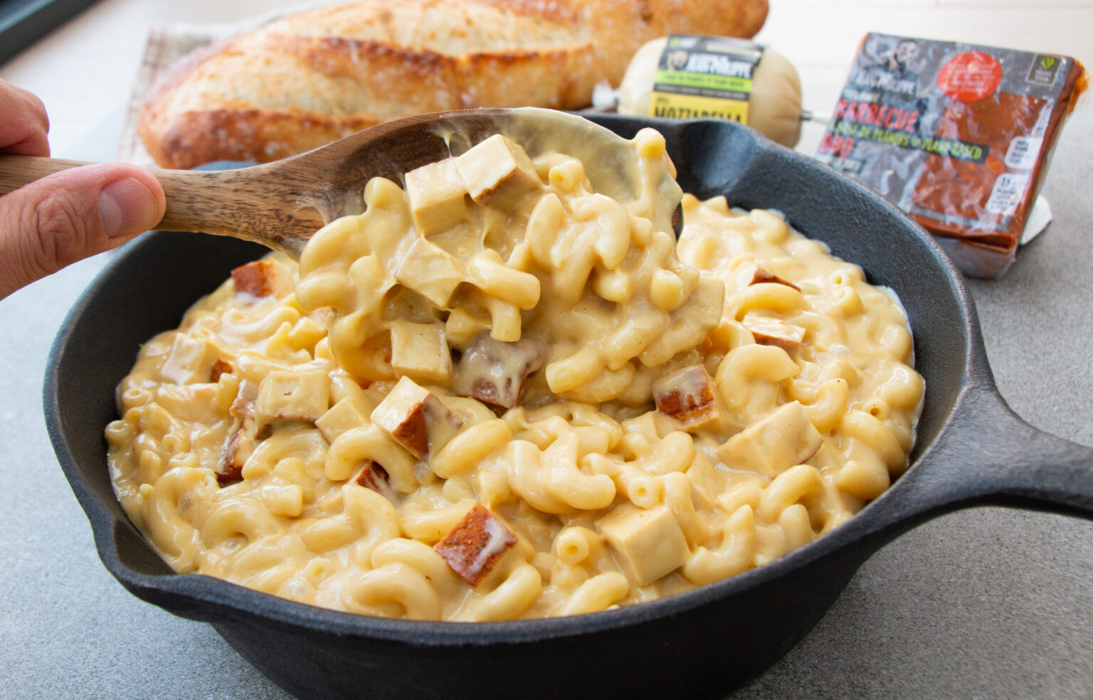 Mac’n cheese au tofu fumé La cuisine De JeanPhilippe