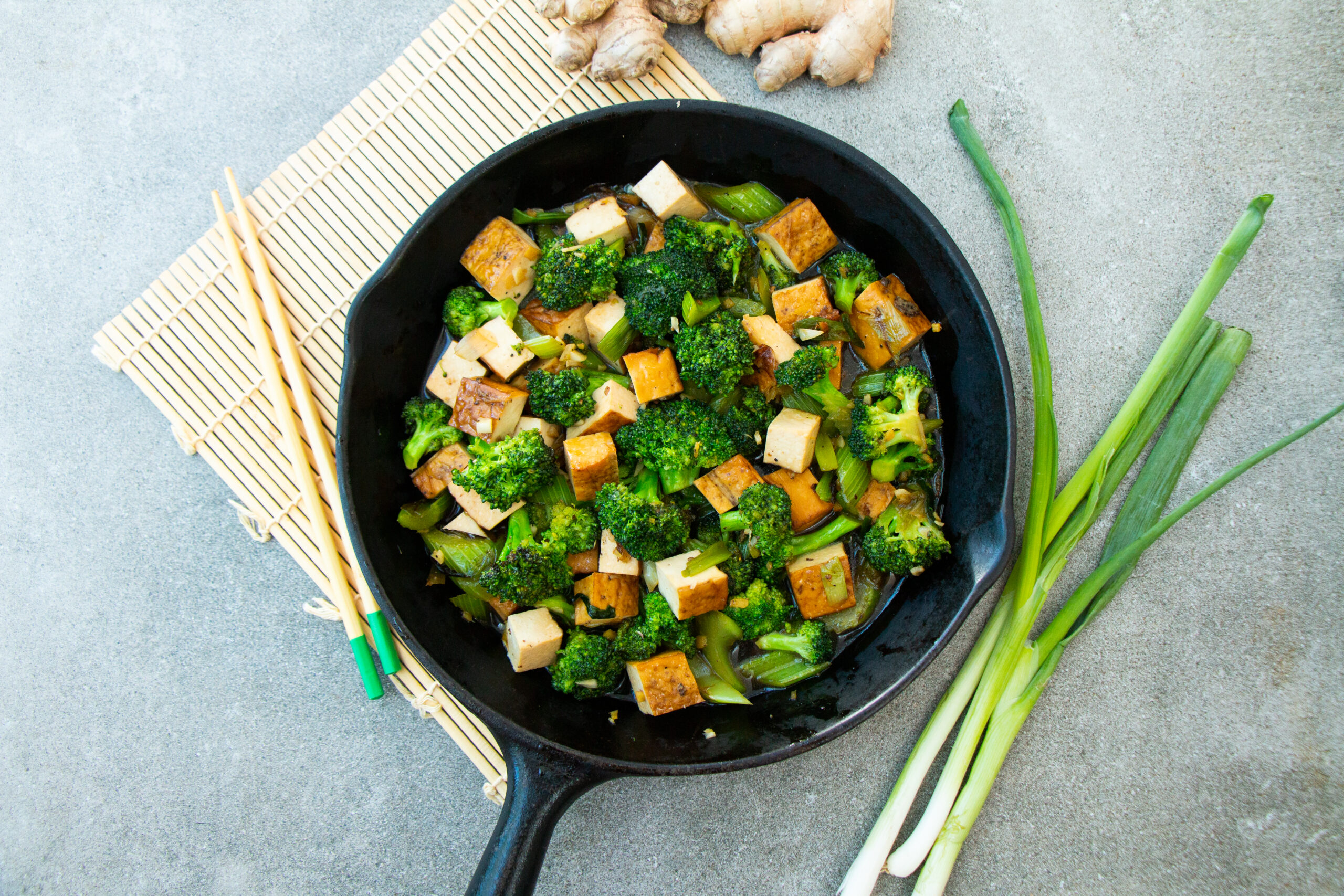 tofu fumé aux 4 poivres de La Cuisine de Jean-Philippe