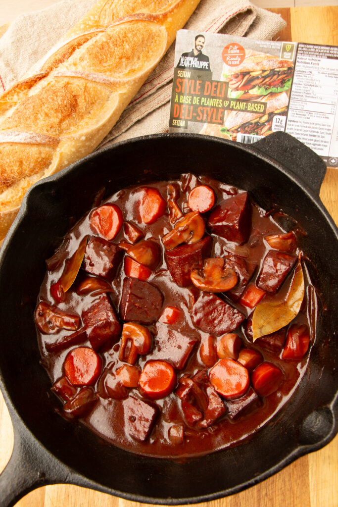 Bourguignon de Seitan La cuisine De JeanPhilippe
